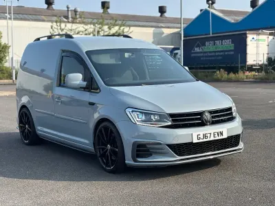 Used VW Caddy Startline 102 HP (75 kW) 2017 Grey MPV