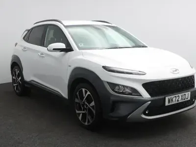 Gebraucht Hyundai Kona Premium 120 PS (88 kW) 2022 Weiß SUV