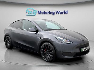 Begagnad Tesla Model Y Performance 392 kW (534 HK) 2022 Grå SUV
