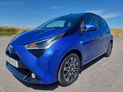 Used Toyota Aygo X-clusiv 2018 Blue Hatchback