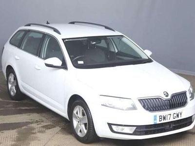 White Used 2017 Skoda Octavia SE Technology Estate | £10,520 (Fair price)