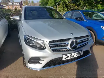 Second-hand Mercedes GLC220 AMG Line Premium 170 CP (125 kW) 2018 Argintiu SUV
