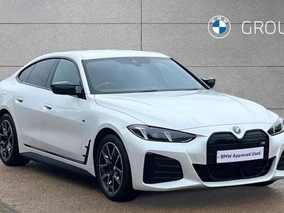 Mineral white Used 2025 BMW i4 Shadowline Sedan | £41,995 (Good price)