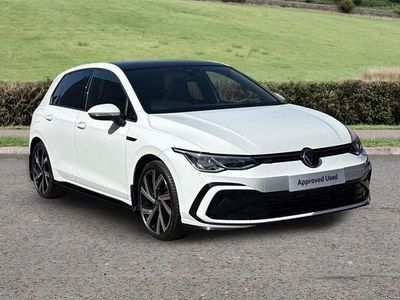 Used VW Golf VIII R-line 150 HP (110 kW) 2023 White Hatchback