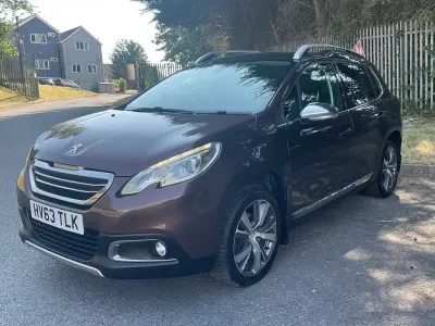 Used Peugeot 2008 2014 Brown SUV