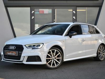 Used Audi A3 Sportback Black Edition 150 HP (110 kW) 2019 White Hatchback