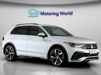 Used VW Tiguan R-line 150 HP (110 kW) 2021 White SUV