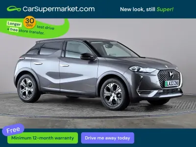 Begagnad DS Automobiles DS3 Crossback Bastille 100 kW (136 HK) 2022 Grå SUV