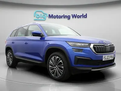 Used Skoda Kodiaq SE L Executive 150 HP (110 kW) 2023 Blue SUV