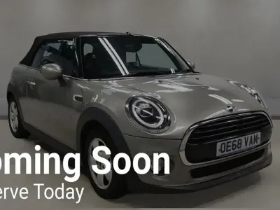 Used Mini Cooper Cabriolet Classic 2018 Silver Cabriolet