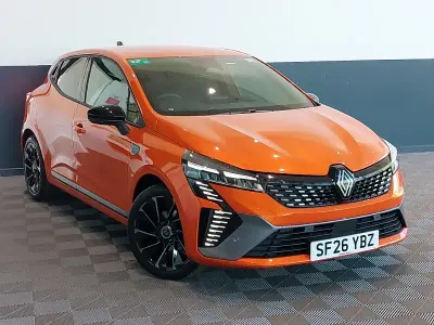 New Renault Clio Techno Esprit Alpine 143 HP (105 kW) 2026 Special metallic  valencia orange Hatchback