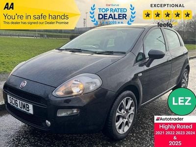 Black Used 2016 Fiat Punto Easy Plus Hatchback | £3,795 (Fair price)