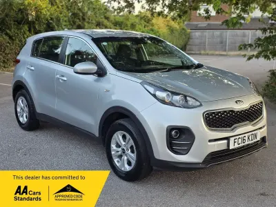 Used Kia Sportage 130 HP (95 kW) 2016 Silver SUV