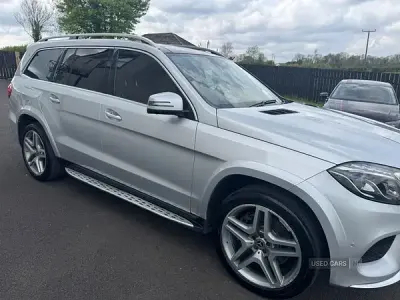 Käytetty Mercedes GLS350 AMG line 2018 Hopea Katumaasturi