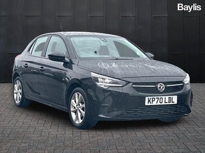 Used Vauxhall Corsa 75 HP (55 kW) 2020 Black Hatchback