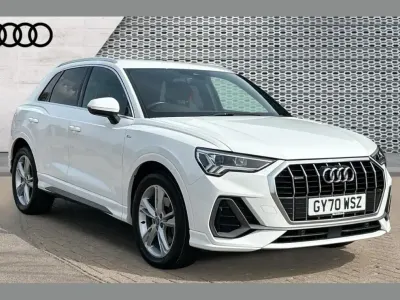 Used Audi Q5 S-Line 200 HP (147 kW) 2020 White SUV