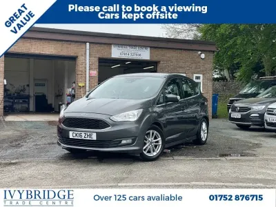 Used Ford C-MAX Zetec 120 HP (88 kW) 2016 Grey MPV