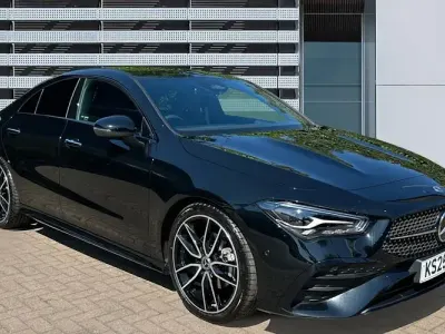 Used Mercedes CLA180 AMG line 136 HP (100 kW) 2025 Black Sedan