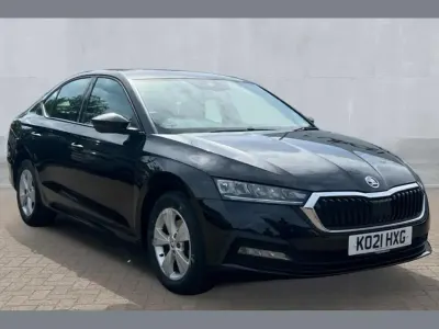 Used Skoda Octavia SE First Edition 150 HP (110 kW) 2021 Black Hatchback