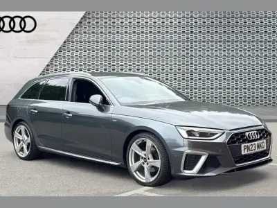 Used Audi A4 S-Line 163 HP (119 kW) 2023 Daytona grey Estate