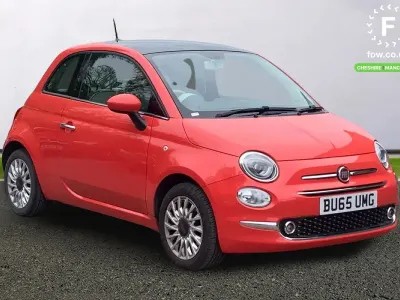 Usado Fiat 500 Lounge 69 HP (50 kW) 2016 Rosa Citadino