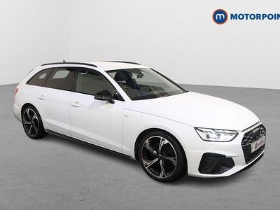 Used Audi A4 Black Edition 2022 White Estate