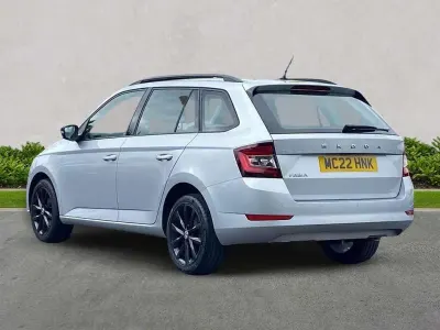 Used Skoda Fabia 95 HP (69 kW) 2022 Silver Hatchback