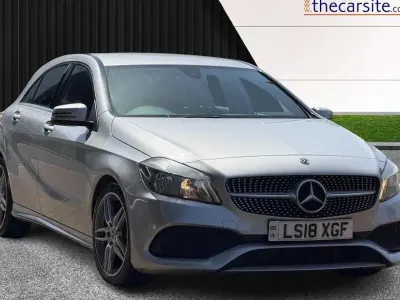 Used Mercedes A160 AMG line 2018 Silver Hatchback