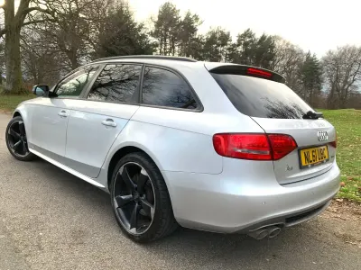 Used Audi A4 Black Edition 170 HP (125 kW) 2011 Silver Estate