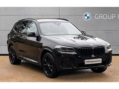 Black Used 2022 BMW X3 M Sport SUV | £33,495 (Fair price)