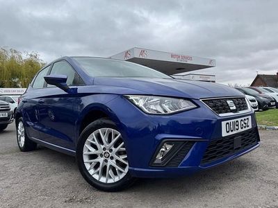 Used Seat Ibiza SE Technology 80 HP (58 kW) 2019 Blue Hatchback