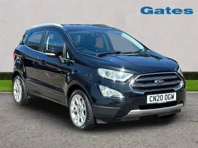Used Ford Ecosport Titanium 125 HP (91 kW) 2020 Black SUV