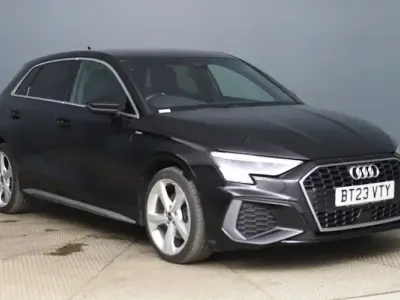 Used Audi A3 Sportback e-tron S-Line 204 HP (150 kW) 2023 Black Hatchback