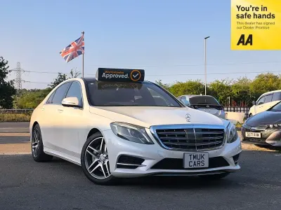 Used Mercedes S400 Exclusive 2014 White Sedan