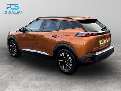 Used Peugeot e-2008 Allure Premium 2022 Orange SUV
