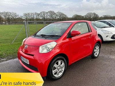 Red Used 2009 Toyota iQ Hatchback | £3,795 (Fair price)