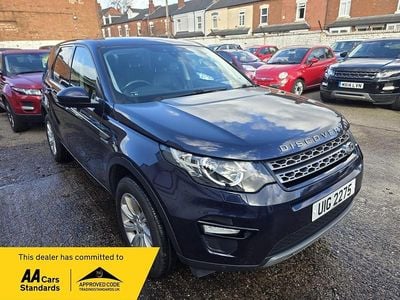 Used Land Rover Discovery Sport SE 2016 Blue SUV
