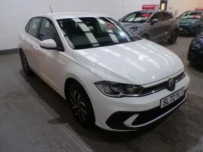Used VW Polo Life 95 HP (69 kW) 2022 White Hatchback