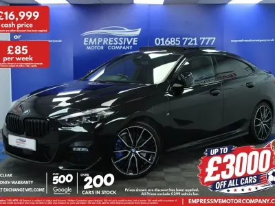 Used BMW 218 M Sport 136 HP (100 kW) 2021 Black Coupe