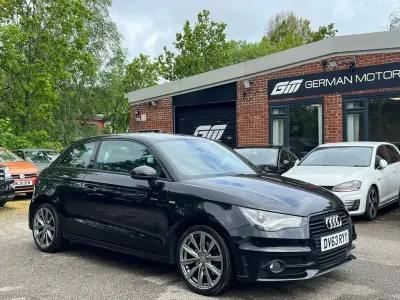 Used Audi A1 S-Line 122 HP (89 kW) 2013 Black Hatchback