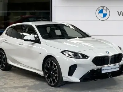 Used BMW 120 M Sport 168 HP (123 kW) 2024 White Hatchback