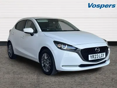 Used Mazda 2 Inclusive 2023 White Hatchback