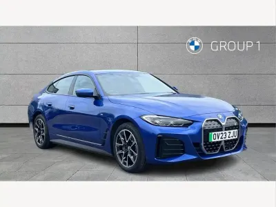 Used BMW i4 M Sport 250 kW (340 HP) 2023 Blue Sedan