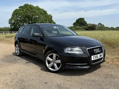 Used Audi A3 2011 Black Hatchback