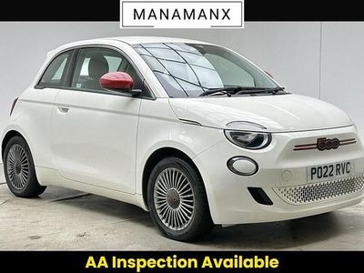 Used Fiat 500e Red 86 kW (118 HP) 2022 Hatchback