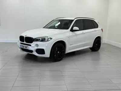 Used BMW X5 M Sport 313 HP (230 kW) 2018 White SUV