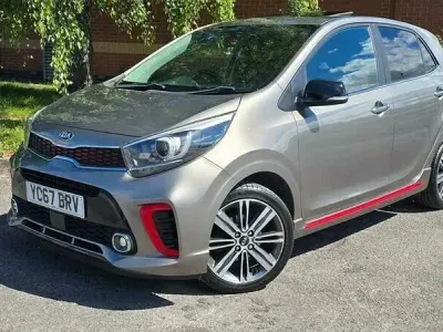Used Kia Picanto GT-Line S 83 HP (61 kW) 2017 Silver Hatchback