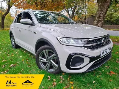 Used VW T-Roc R-line 150 HP (110 kW) 2022 Grey SUV