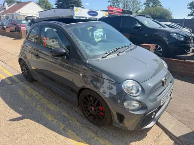 Used Abarth 595 Competizione 180 HP (132 kW) 2018 Grey Cabriolet
