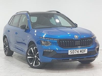 Used Skoda Kamiq Monte Carlo 116 HP (85 kW) 2024 Blue SUV